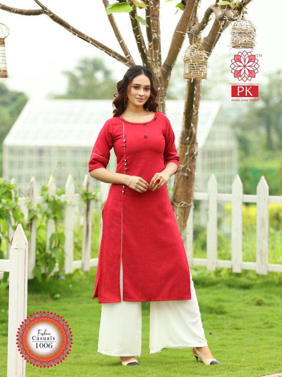 Fashion Casuals Vol-1 Wholesale Rayon Kurti Set Fashion Casuals Vol-1 Wholesale Rayon Kurti Set